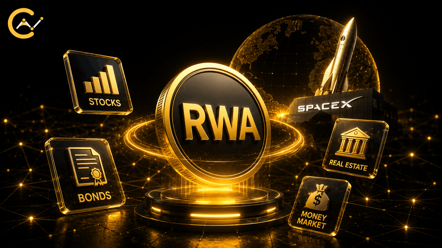 Tokenized Real-World Assets Surge 589% in 2025 as SpaceX Stock Offering Boosts RWA Adoption